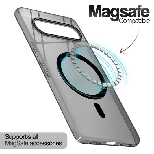 Anti-Yellow Scratch Resistant Case Support Wireless Charging Back Cover For Google Pixel 8A