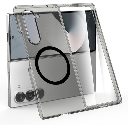 Colored Transparent Anti-Yellowing Magsafe Case For Samsung Z Fold 7