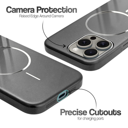Apple iPhone 15 Pro Max Polished Titanium Hard Case