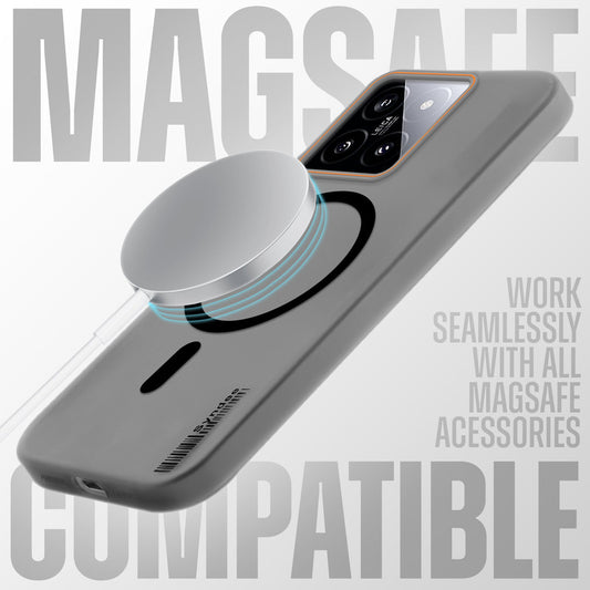 Colorful Frosted Matte MagSafe For Xiaomi 14 5G