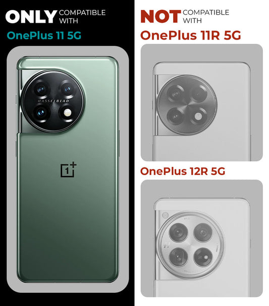 Crystal Clear Hard Back Anti-Yellowing with MagSafe Compatibility Phone Case For OnePlus 11 5G