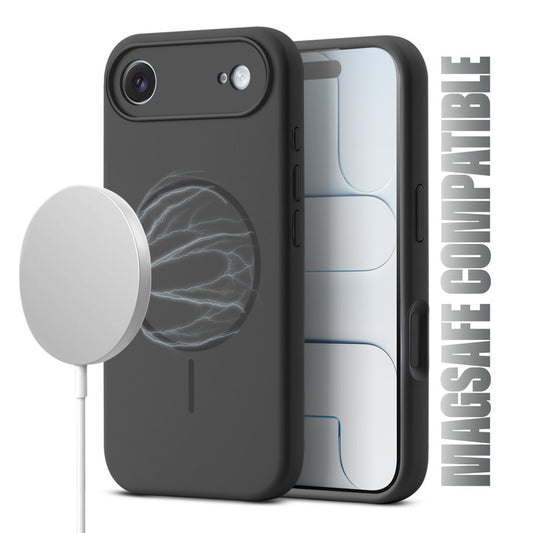 MagSafe Compatible Liquid Silicone Case For Apple iPhone 17 Air With Camera Protection