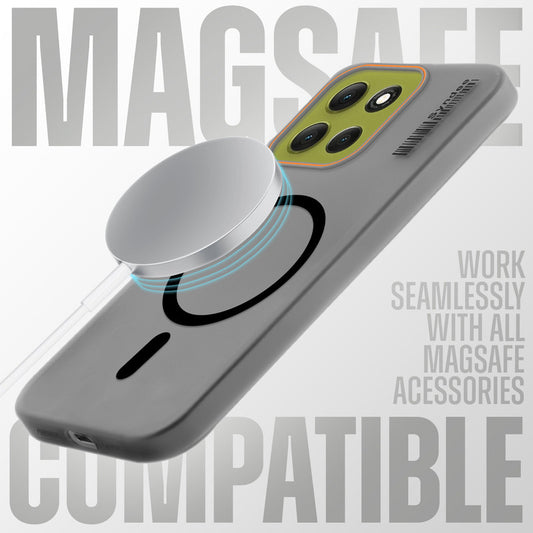 Colorful Frosted Matte MagSafe For Motorola G86 Power 5G