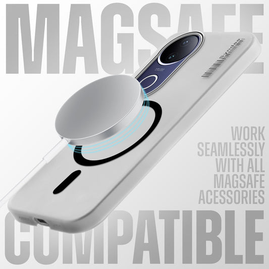 New Sleek Matte MagSafe Case For iQOO Z10R 5G