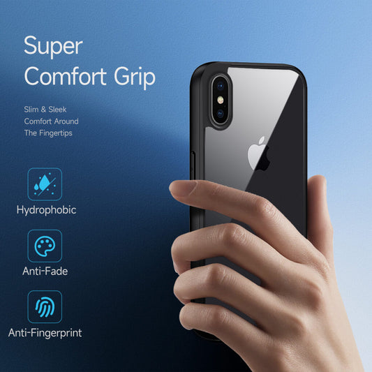 Soft Frame Clear Case For Apple iPhone Xs
