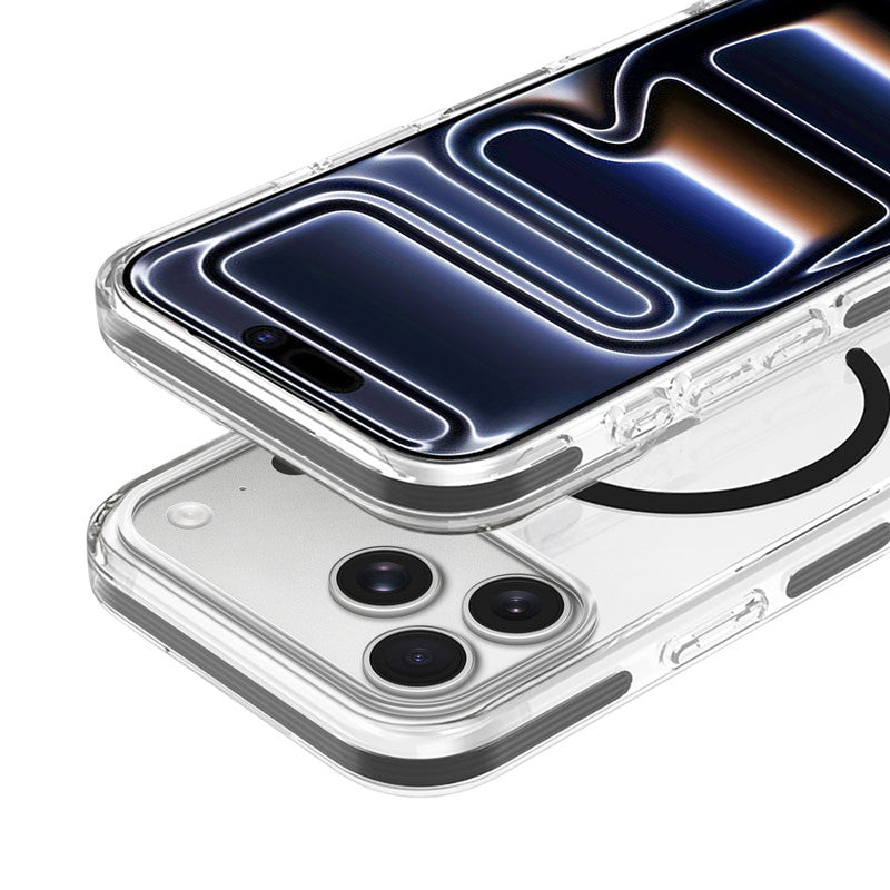 Grip-Line Frame Bumper Case For Apple iPhone 17 Pro Max