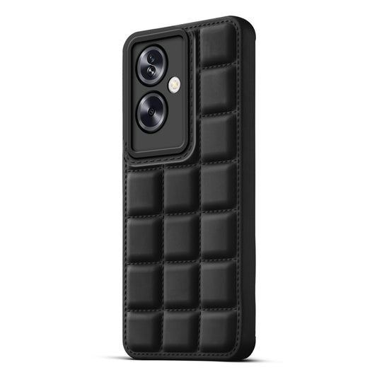 3D Grid Thread Design Silicone Phone Case Cover for Oppo A79 5G