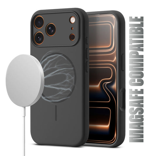 MagSafe Compatible Liquid Silicone Case For Apple iPhone 17 Pro Max With Camera Protection