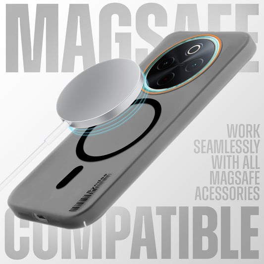 Colorful Frosted Matte MagSafe For Vivo T4 5G