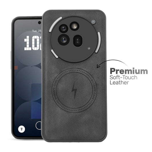 Refined PU Leather Case for Nothing Phone 3A Pro 5G