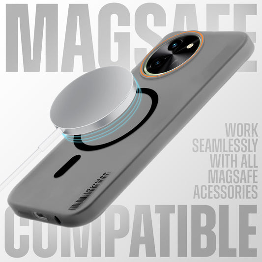 Colorful Frosted Matte MagSafe For Vivo T3x 5G