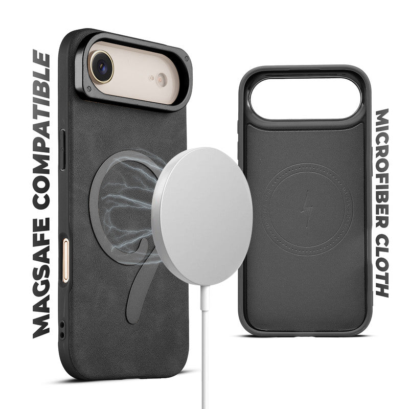 Prime Leather Wireless Charging Compatible Case for Apple iPhone 17 Air