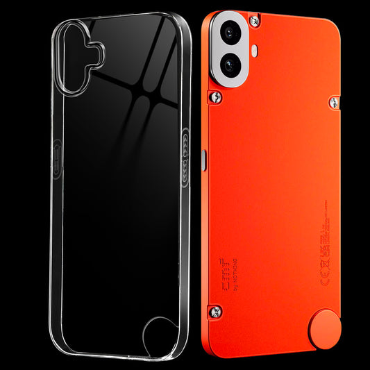 Crystal Shield Hard Case with Anti-Yellowing and Colorful Camera Guard for CMF Phone 1