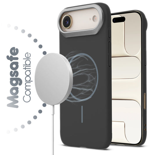 Fusion Metal Camera Ring Hard Shell Case for Apple iPhone 17 Air