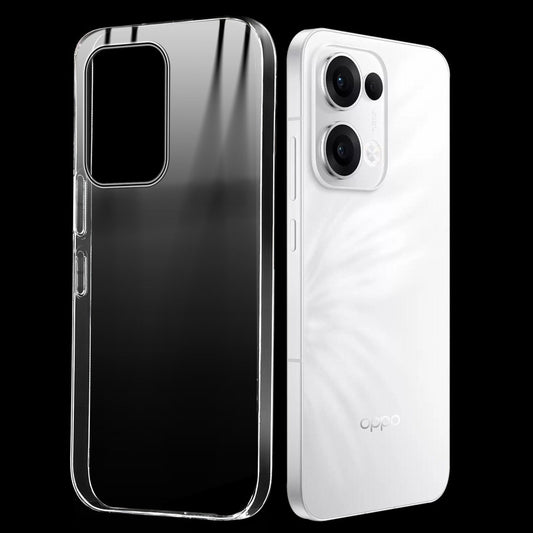 Crystal Shield Hard Case with Anti-Yellowing and Colorful Camera Guard for Oppo Reno 13 5G