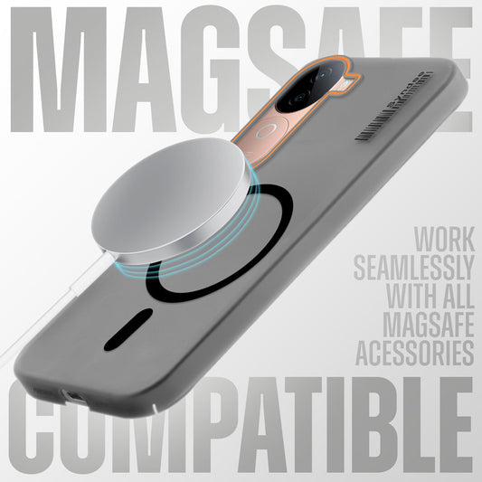 Colorful Frosted Matte MagSafe For Vivo V40e 5G