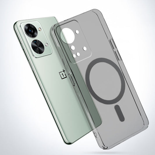 Colored Transparent Anti-Yellowing Magsafe Case For OnePlus Nord 2T 5G