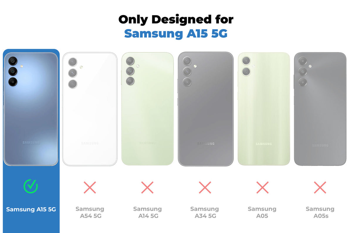 Shiny Edge Hard Case For Samsung A15 5G