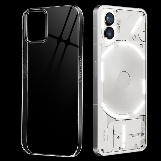 Crystal Shield Hard Case with Anti-Yellowing and Colorful Camera Guard for Nothing Phone 2