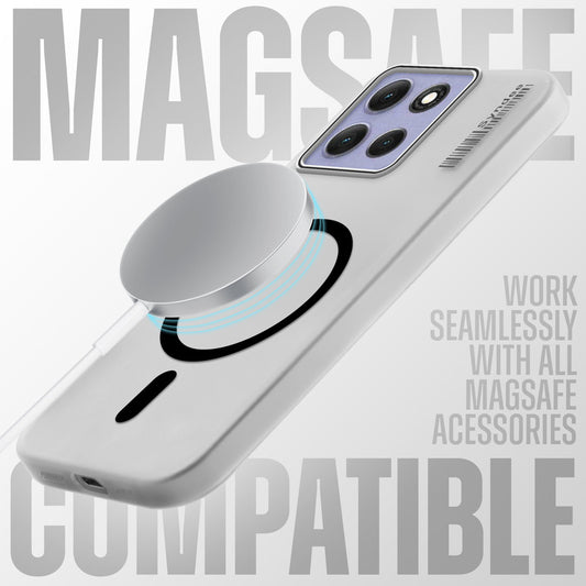 New Sleek Matte MagSafe Case For Motorola G86 Power 5G