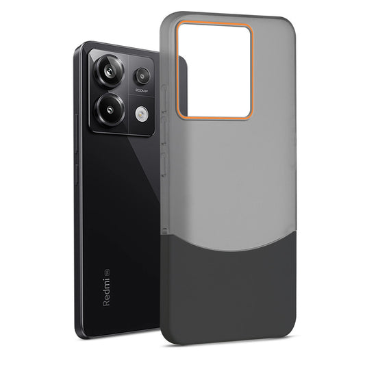 Frosted Case With 2-Cut Interlock For Redmi Note 13 Pro 5G