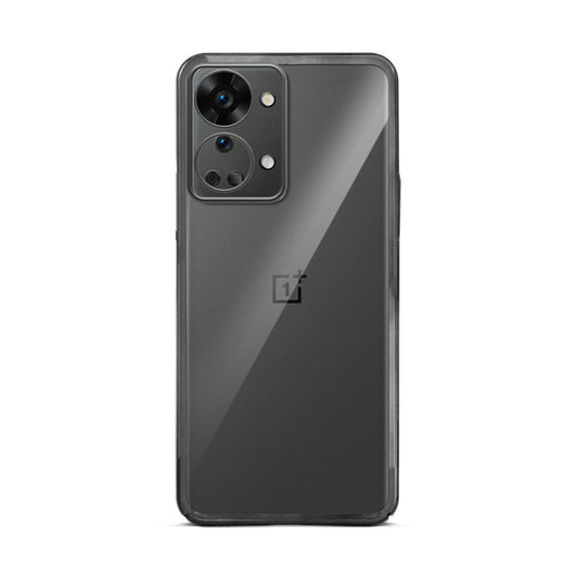 Crystal Clear Transparent Premium Shiny colorful Edges Hard Back Case For OnePlus Nord 2T 5G