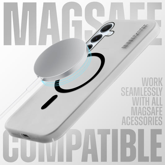 New Sleek Matte MagSafe Case For Samsung A55 5G