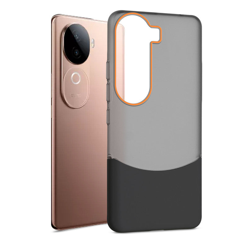 Frosted Case With 2-Cut Interlock For iQOO Z9s 5G