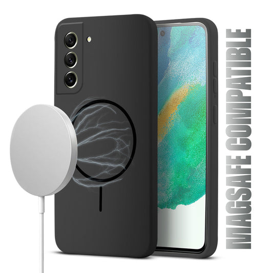 MagSafe Compatible Liquid Silicone Case For Samsung S21 FE 5G
