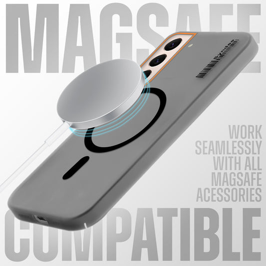 Colorful Frosted Matte MagSafe For Samsung S22 Plus 5G