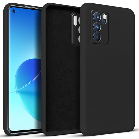 Premium Matte Silicone Back Cover for Oppo Reno 6 Pro 5G