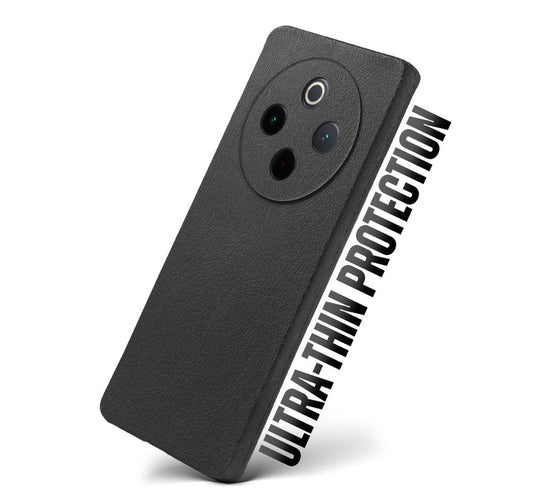 Sleek Textured Silicone Case for Vivo Y300 Pro 5G with Anti-Slip Grip Design and Precise Cutouts