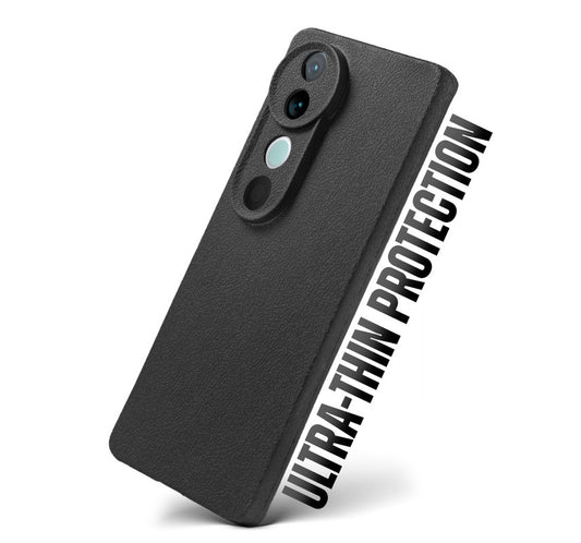 Sleek Textured Silicone Case for Vivo V40 5G with Anti-Slip Grip Design and Precise Cutouts