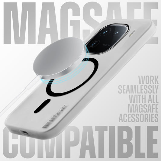 New Sleek Matte MagSafe Case For iQOO 12 5G