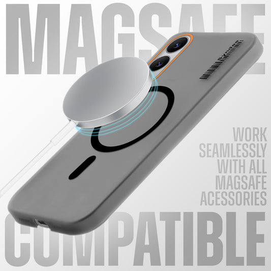 Colorful Frosted Matte MagSafe For Samsung S25 Edge