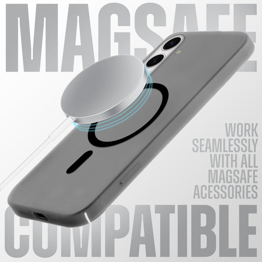 Sleek Frosted Matte Hard Cover with MagSafe Support For Samsung A16 5G