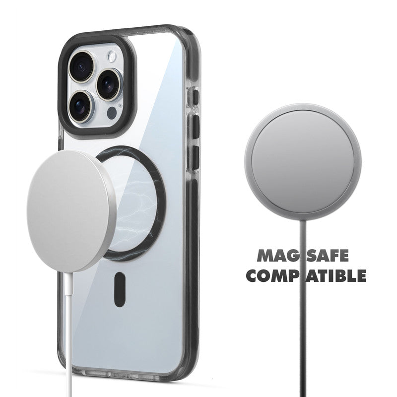 Clear MagSafe Bumper Case with Shockproof Edges for Apple iPhone 14 Pro