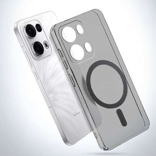 Crystal Clear Hard Back Anti-Yellowing with MagSafe Compatibility Phone Case For Oppo Reno 13 Pro 5G