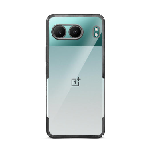Crystal Clear Premium Case with Shiny Colorful Edges and Precise Cutouts for OnePlus Nord 4 5G