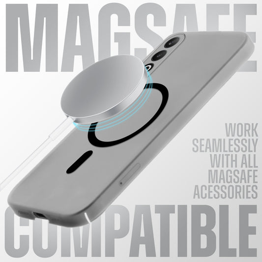 Sleek Frosted Matte Hard Back Cover With MagSafe Compatible Back Case for OnePlus Nord CE 4 5G