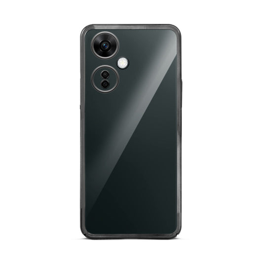 Crystal Clear Premium Shiny colorful Edges Hard Back Case For OnePlus Nord CE 3 Lite 5G