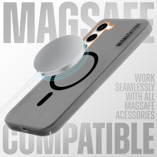 Colorful Frosted Matte MagSafe For Samsung S23 Plus 5G