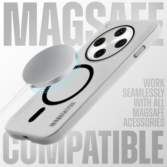 New Sleek Matte MagSafe Case For Oppo Find X8 Pro 5G
