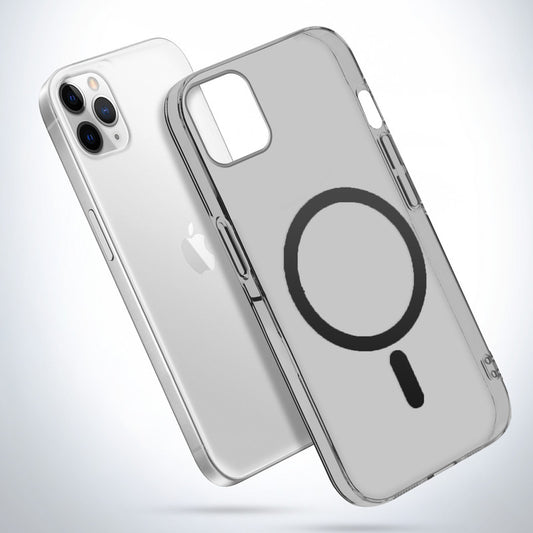 Colored Transparent Anti-Yellowing Magsafe Case For Apple iPhone 11 Pro