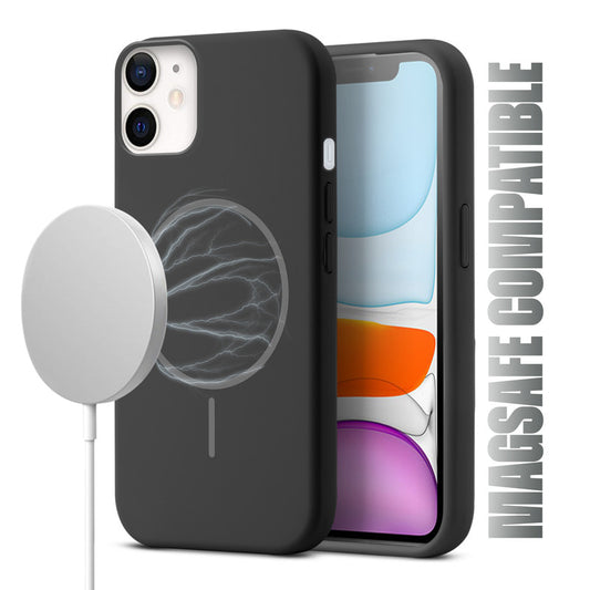 MagSafe Compatible Liquid Silicone Case For Apple iPhone 11