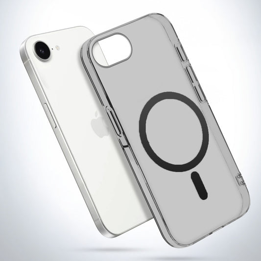 Colored Transparent Anti-Yellowing Magsafe Case For Apple iPhone 16e