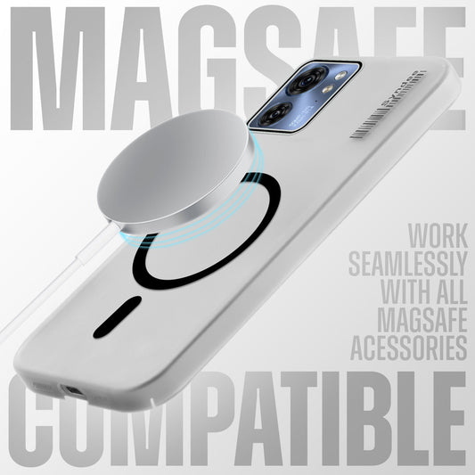 New Sleek Matte MagSafe Case For Motorola Moto Edge 40 5G