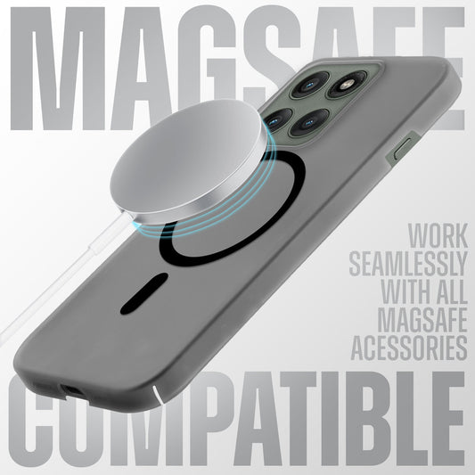 Slim Matte MagSafe Back Cover for Motorola Moto Edge 60 Pro 5G