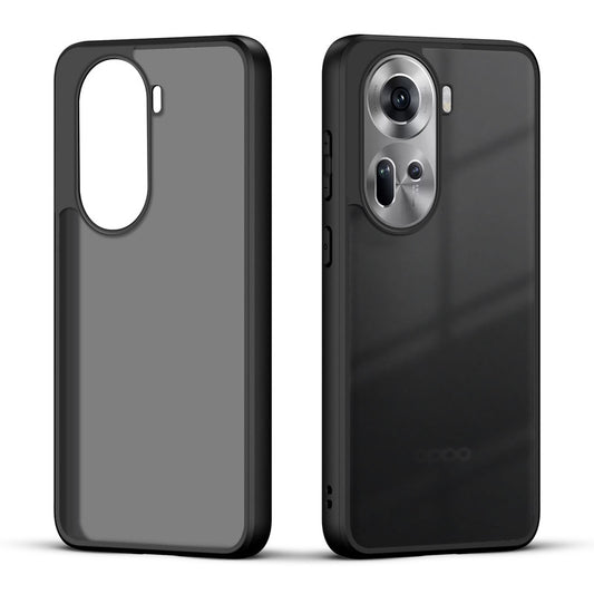 Semi-Transparent Premium Quality Back Cover Case for Oppo Reno 11 5G
