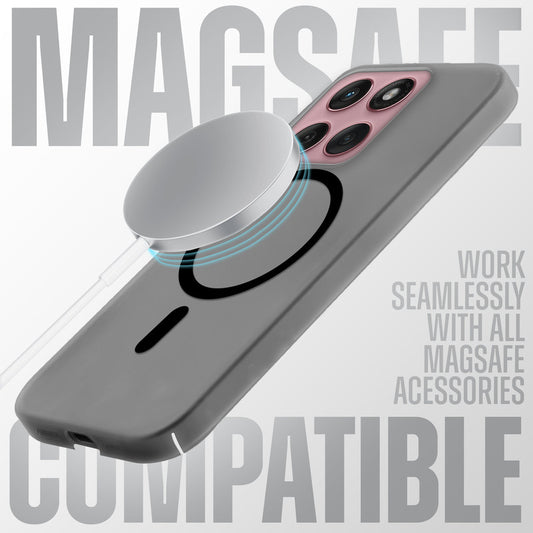 Slim Matte MagSafe Back Cover for Motorola Moto Edge 60 Fusion 5G